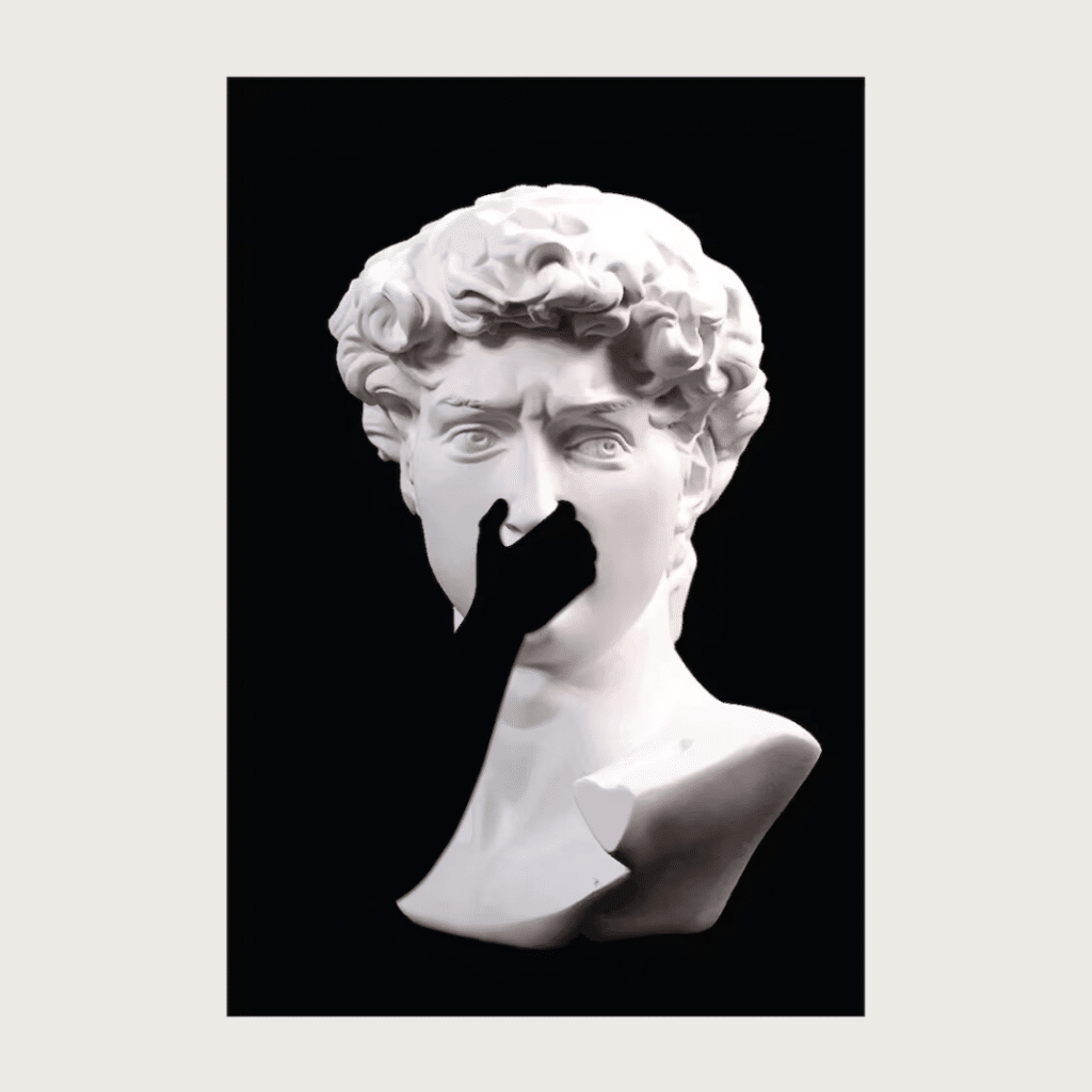 Greek Bust Art Print